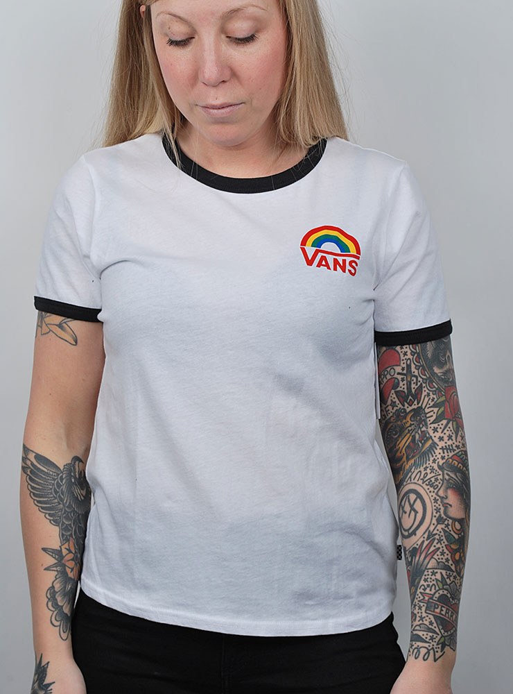 vans rainbow shirt