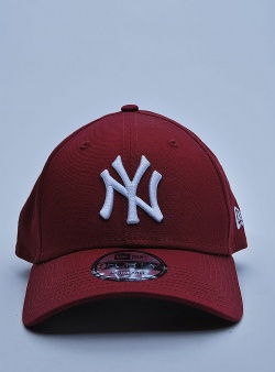 New Era NY Yankees 9forty Carmine red white