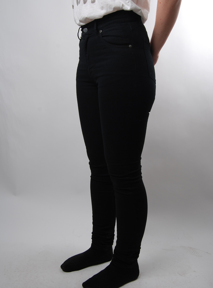 Cheap monday second skin very sales stretch black