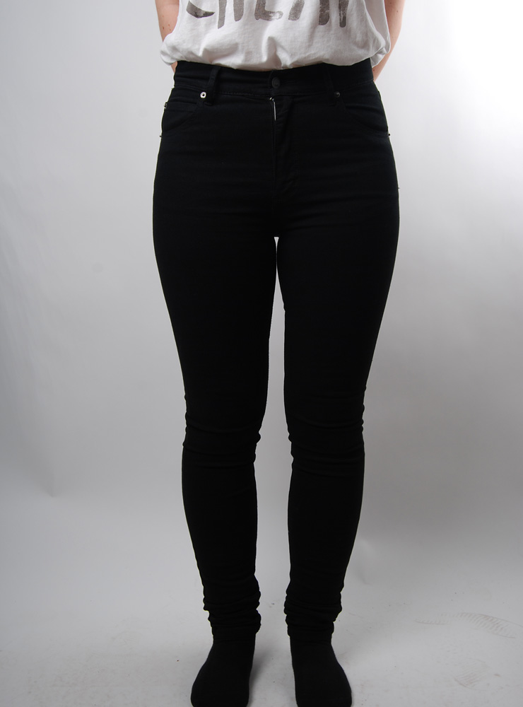 cheap monday second skin very stretch black