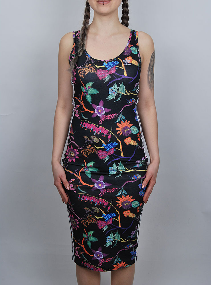 Adidas flower tank clearance dress