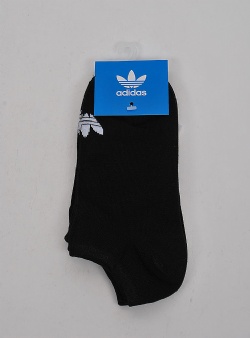 Adidas Originals Trefoil liner socks 3 pack Black black black