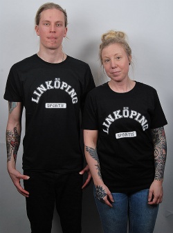 Sportif Linkping arch tee Black