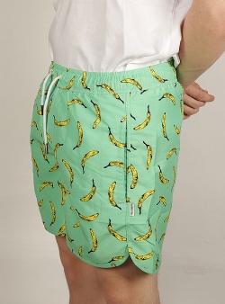 Dedicated Bananas swim shorts Mint