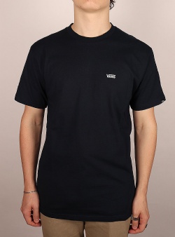 Vans Left chest logo tee Navy white