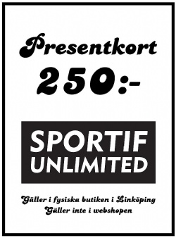 Sportif Presentkort fysiska butiken 250 kronor