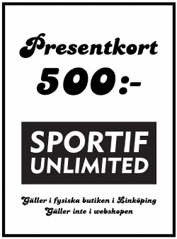 Sportif Presentkort fysiska butiken 500 kronor