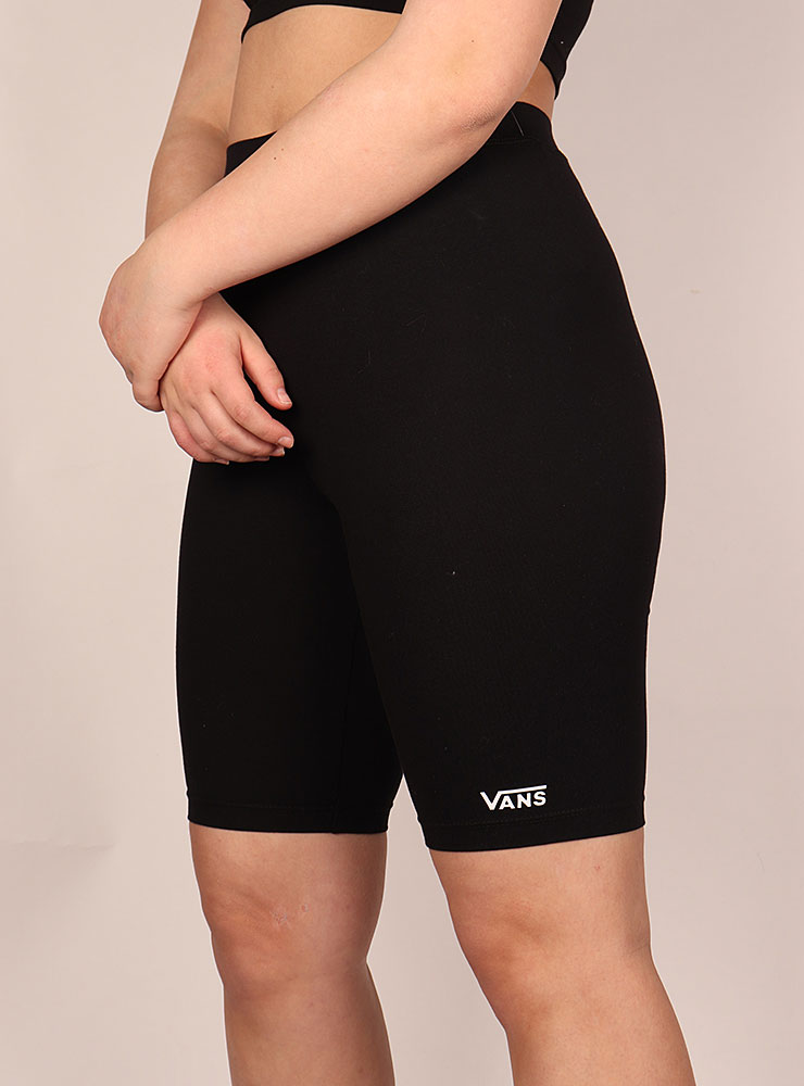 Flying V Legging Shorts, Black