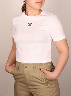 Adidas Originals Crop top White