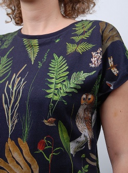 Dedicated Secret garden visby tee Multi