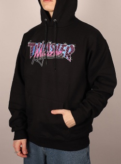 Thrasher Vice logo hood Black