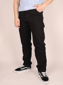 Dickies Duck canvas carpenter pants Stone washed black