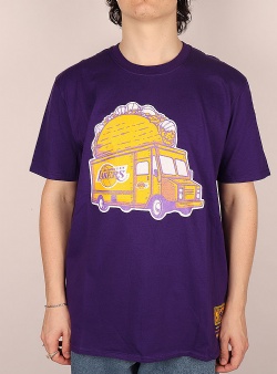 Mitchell and Ness Taco truck lakers tee Purple