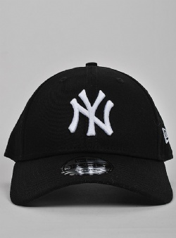 New Era NY Yankees 9forty Black white