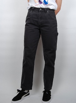 Dickies Duck canvas carpenter pants w Stone washed black