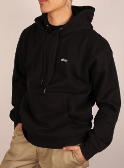 Obey Tab hood Black