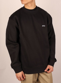 Obey Tab crew Black