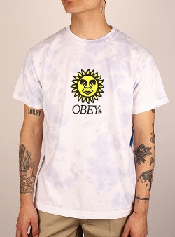 Obey Sunshine tee Opal tie dye