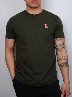 Revolution Flo regular tee Army