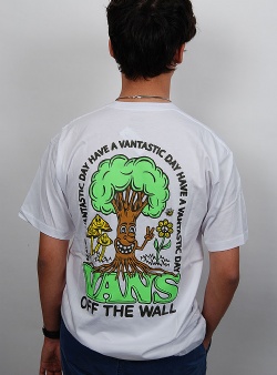 Vans Well rooted tee White