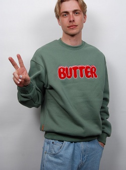 Butter Goods Goo crewneck sweatshirt Spruce