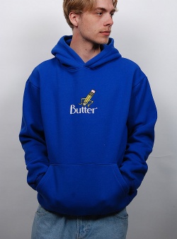 Butter Goods Pencil pullover hood Royal blue