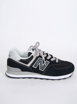 New Balance ML574EVB green leaf Black