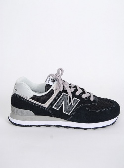 New Balance ML574EVB green leaf Black