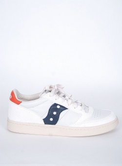 Saucony Jazz court premium White white blue