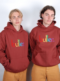 Butter Goods Colours embroidered pullover hood