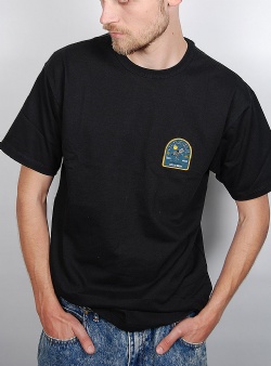 Vans Off the wall front patch tee Black