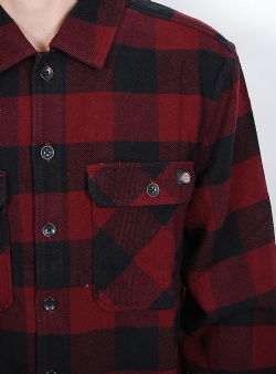 Dickies New sacramento shirt Maroon