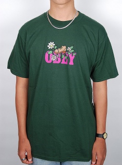 Obey Step tee Forest green