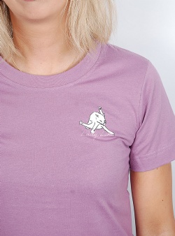 Dedicated Lady like Mysen tee Dusty purple