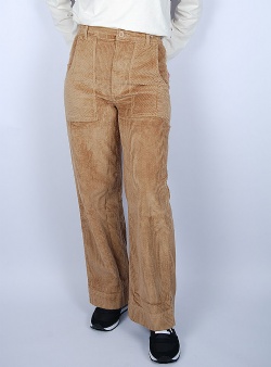 Dedicated Vara corduroy workwear pants Tiger brown tigers ey