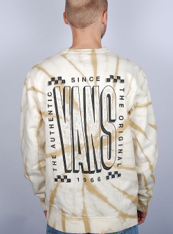 Vans Tall type tie dye crew Brown