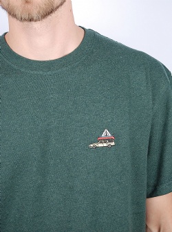 Revolution Pac loose tee Dark green mel