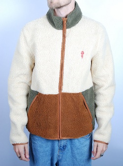 Revolution Blocked fleece Offwhite
