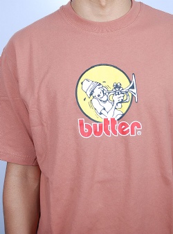 Butter Goods Brass tee Washed wood