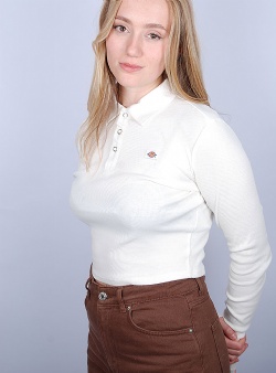 Dickies Tallasee polo w Ecru