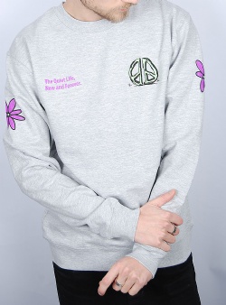 The Quiet Life Now and forever crewneck Heather grey