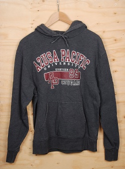 Sportif Vintage Azusa pacific hood M, Grey