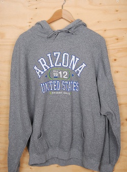 Sportif Vintage Arizona hood XL, Grey