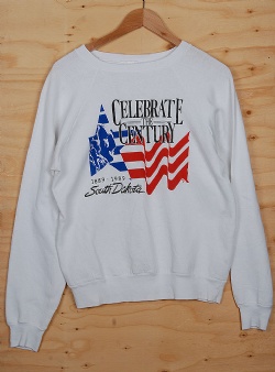 Sportif Vintage Celebrate 1989 crew L, White