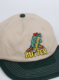 Butter Goods Martian 6 panel cap Khaki forest