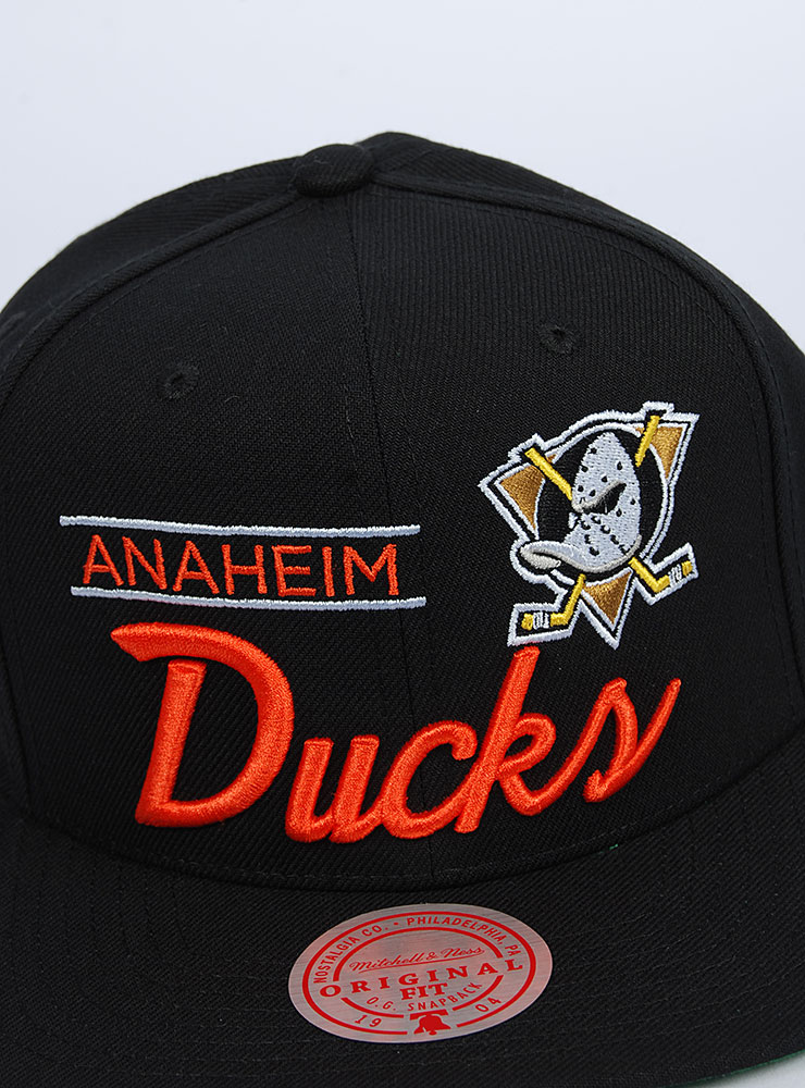 Mitchell & Ness Retro Lock Up Snapback Anaheim Ducks
