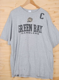 Sportif Vintage Green bay gamblers tee XXL, Grey
