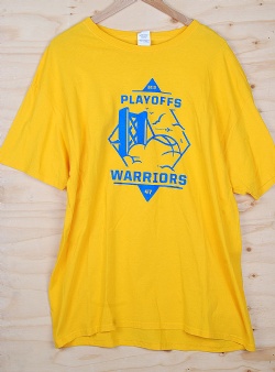 Sportif Vintage Warriors tee XL, Yellow