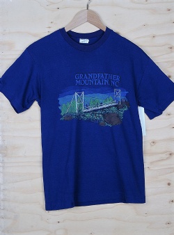 Sportif Vintage Grandfather mountain tee M, Blue