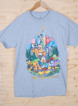 Sportif Vintage Walt disney world tee M, Grey